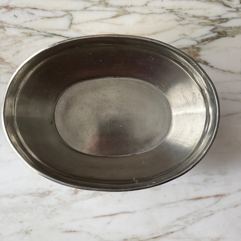 Arte Italica Vintage Italian Pewter Wine Bucket Champagne Ice Bucket Valentines